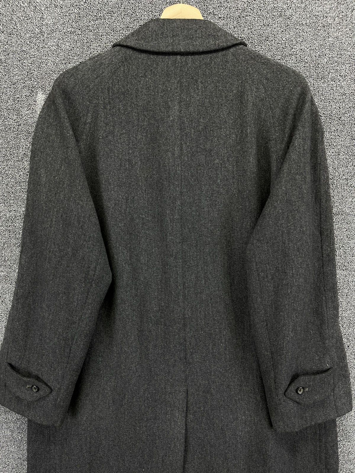 Burberry Vintage Burberry Grey Trench Coats Wool Long Jacket Size US M / EU 48-50 / 2 - 12 Thumbnail