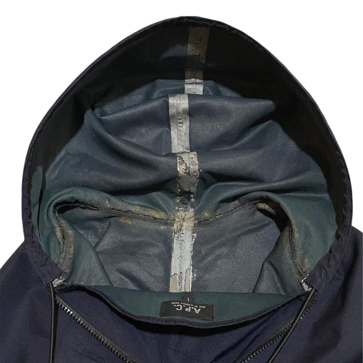 A.P.C. 1999s Vintage APC Hiver Waterproof Half Zip Anorak Jacket Size US L / EU 52-54 / 3 - 5 Thumbnail
