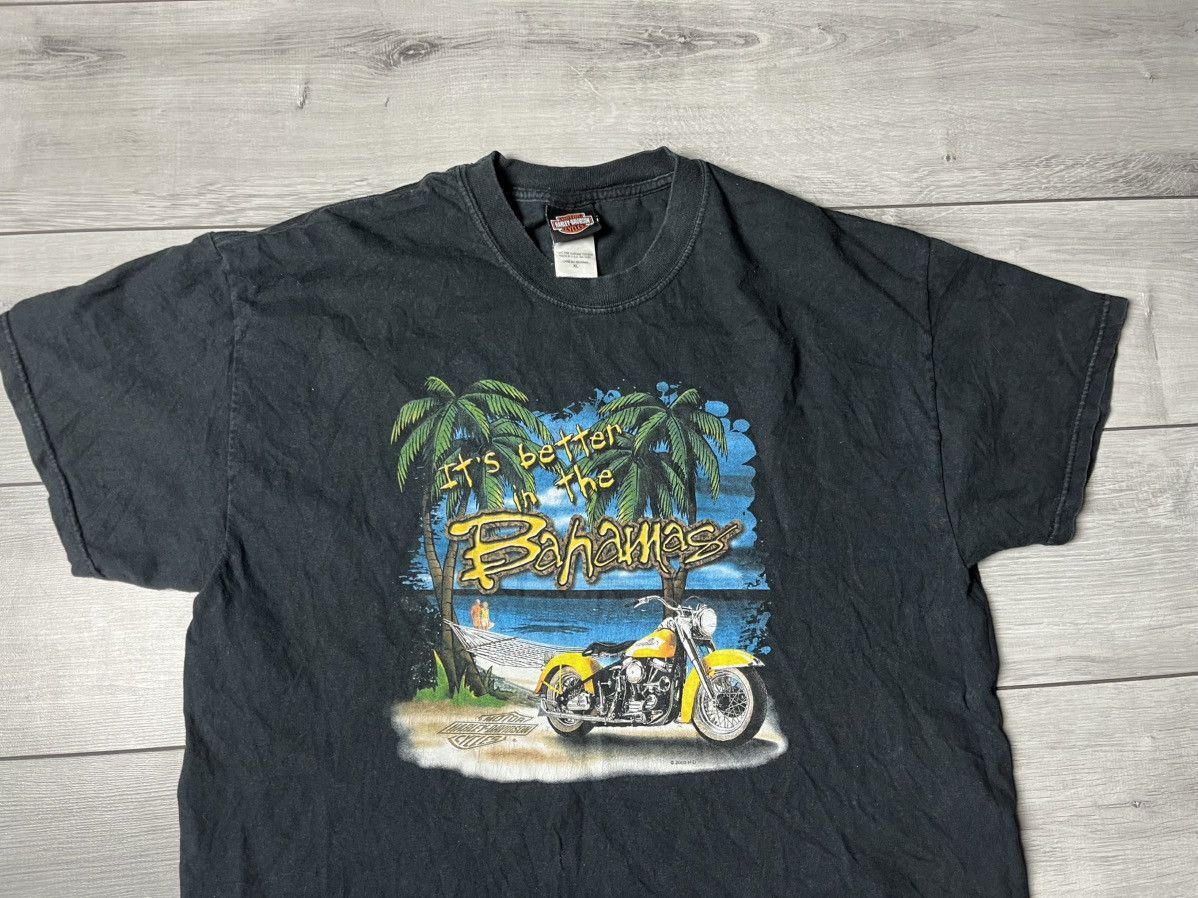 Harley Davidson Vintage Harley Davidson Shirt Its Better in the Bahamas XL Size US XL / EU 56 / 4 - 3 Thumbnail