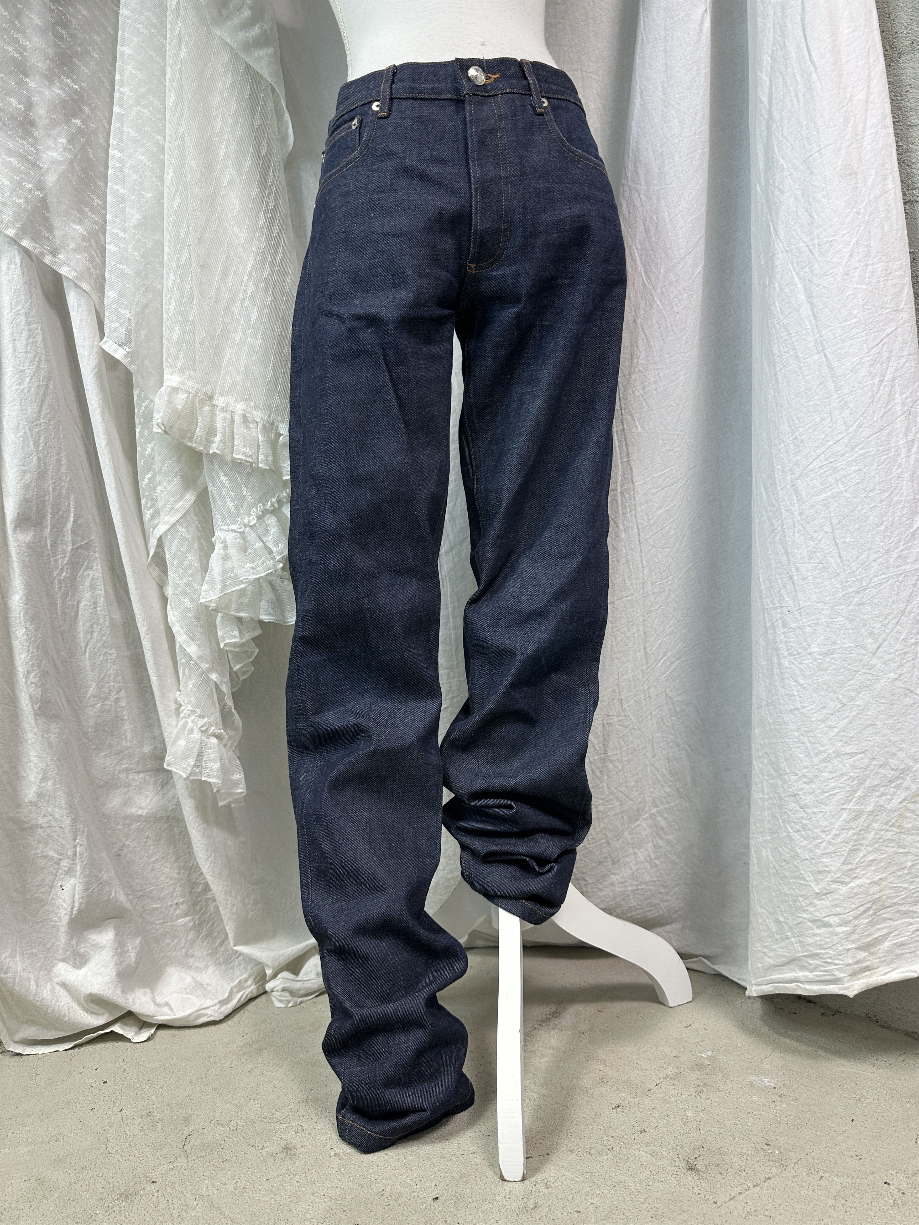 A.P.C. Vintage Denim Streetwear A.P.C. Selvegde Jeans Y2K Size 31" - 1 Thumbnail