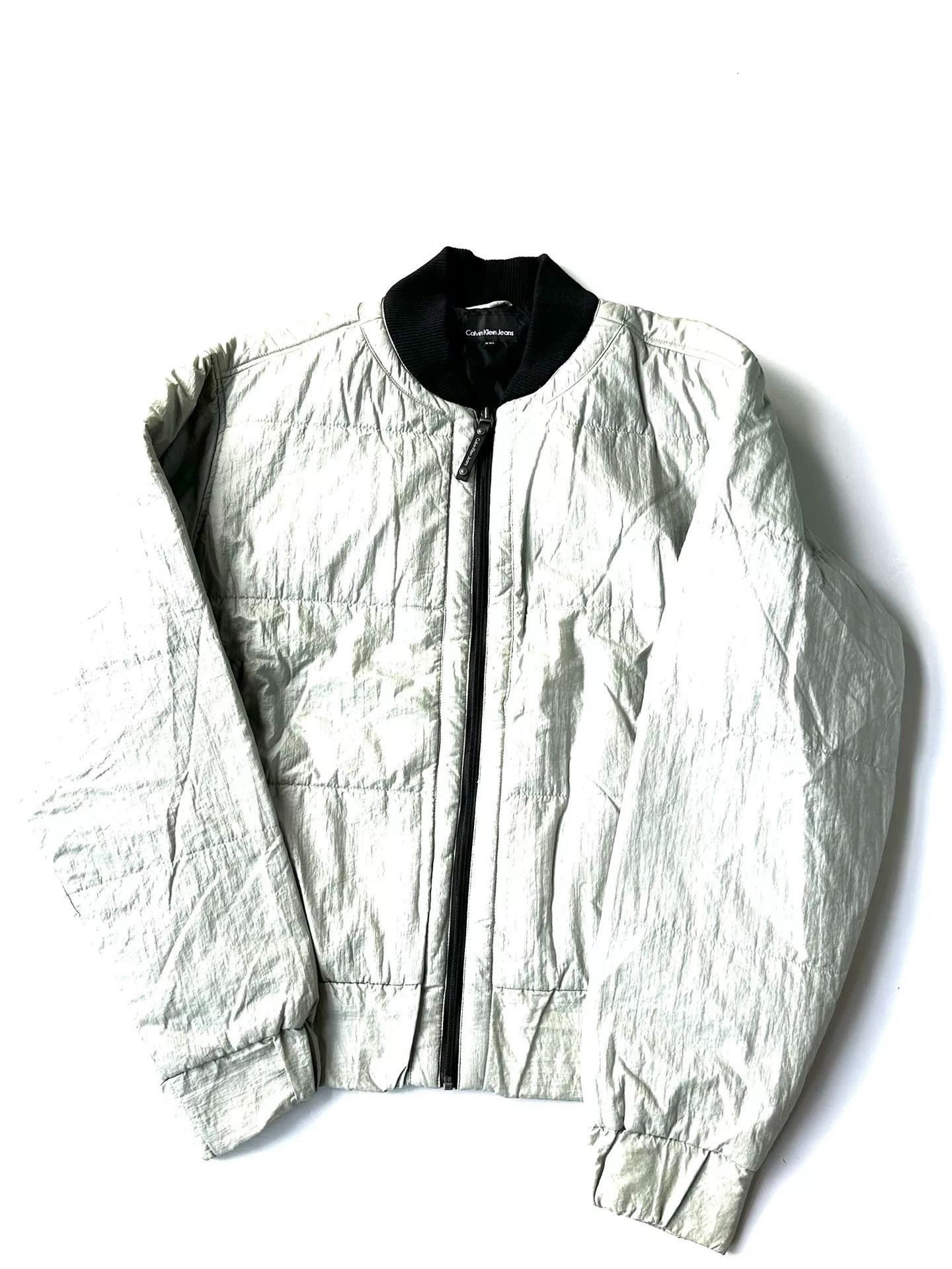 Calvin Klein CK Jeans Pleated Jacket Size US XXL / EU 58 / 5 - 1 Thumbnail