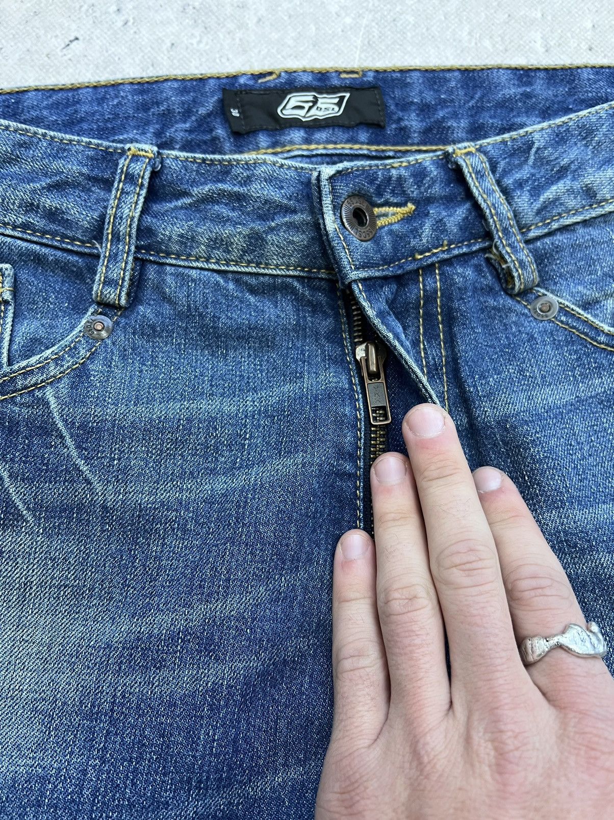 Diesel SALE💣💣 VTG Balenciaga Style Diesel Baggy Washed Jeans y2k Size US 30 / EU 46 - 8 Thumbnail