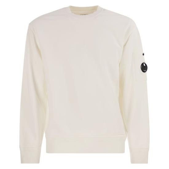 C.P. Company C.P. COMPANY Men Sweater 18CMSS098A WHITE Size US S / EU 44-46 / 1 - 1 Thumbnail