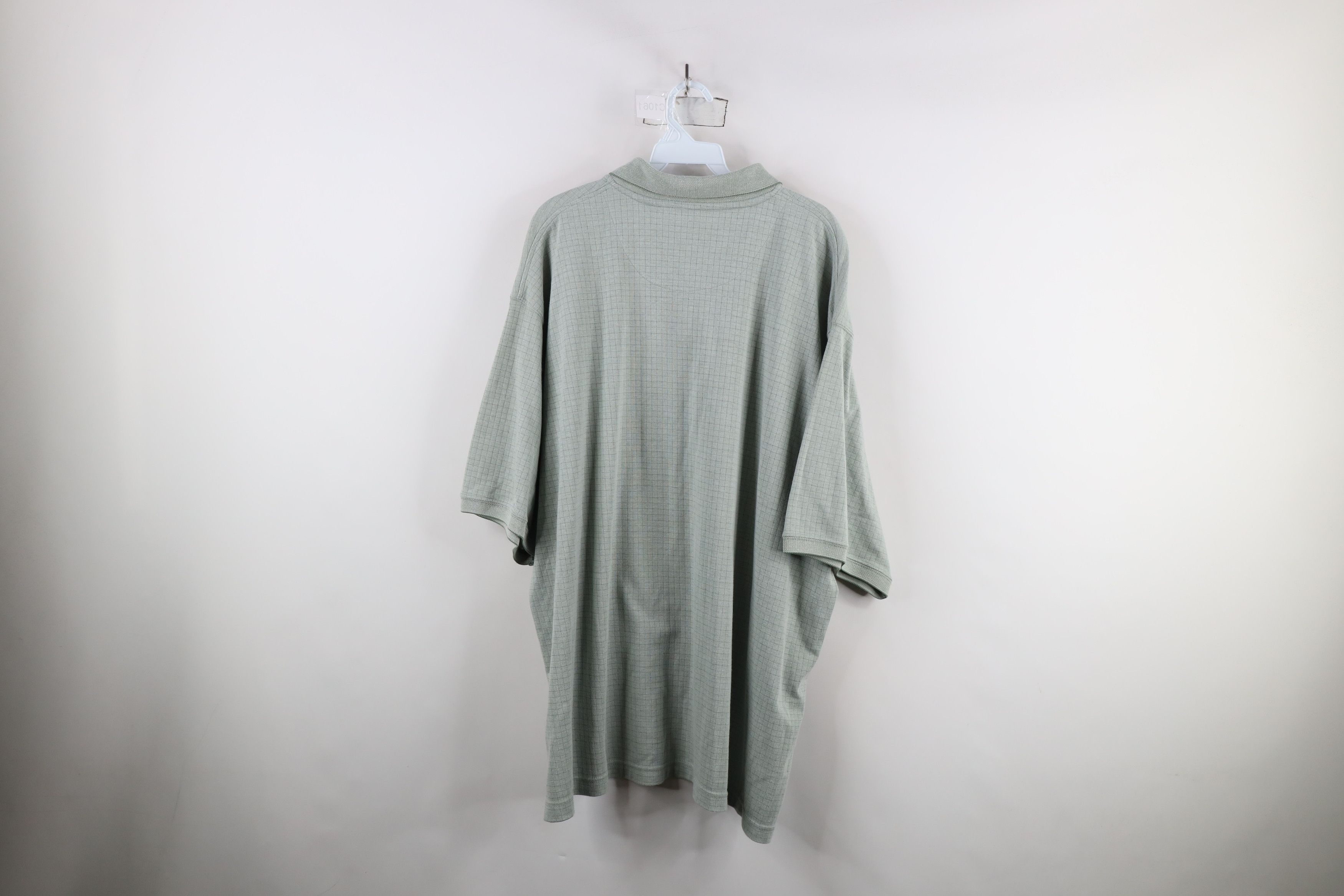 Vintage Vintage 90s Streetwear Knit Short Sleeve Polo Shirt Size US XXL / EU 58 / 5 - 10 Thumbnail