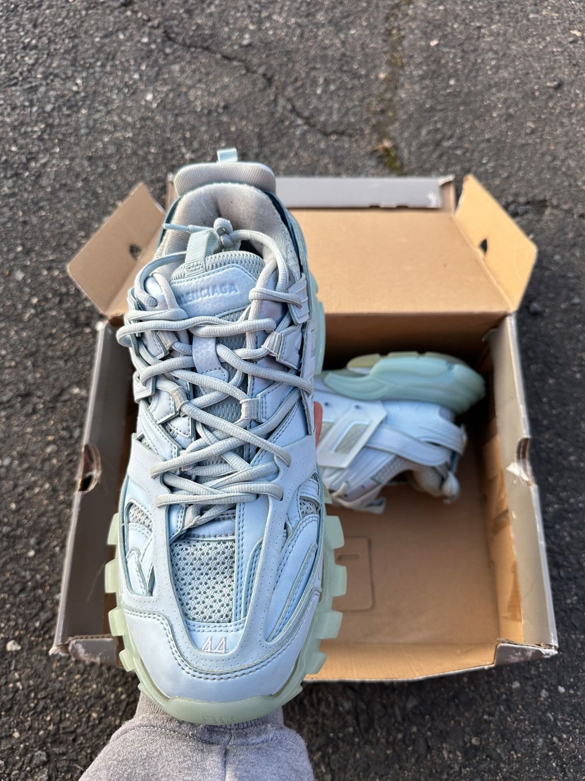 Balenciaga Balenciaga Track Blue Gel Size US 11 / EU 44 - 2 Thumbnail