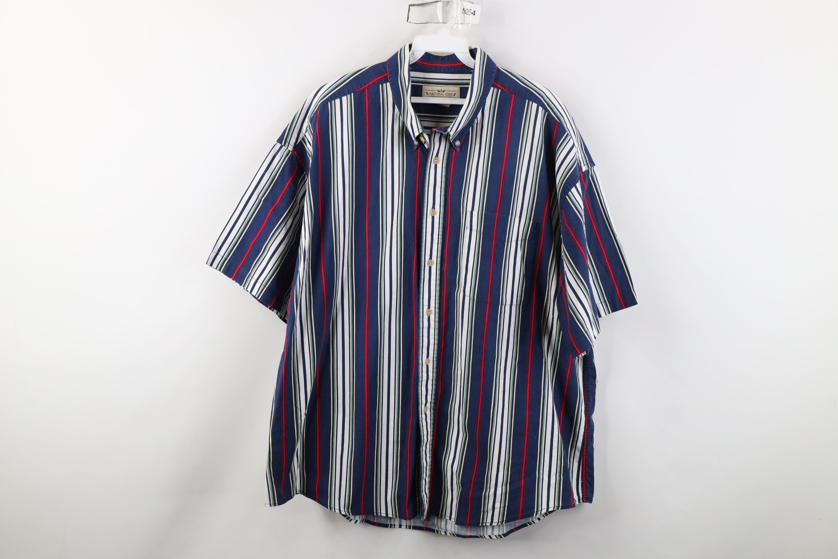 Vintage Vintage 90s Streetwear Short Sleeve Button Down Shirt Size US XXL / EU 58 / 5 - 1 Thumbnail