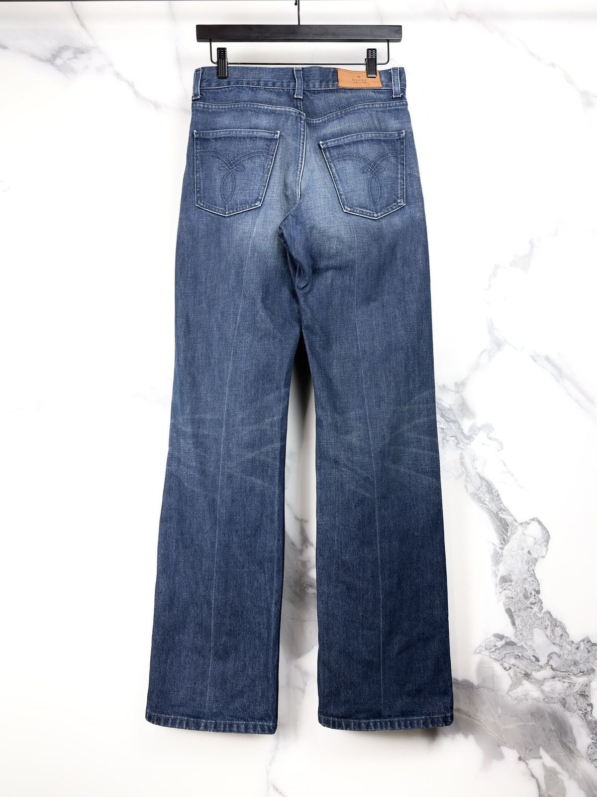 Gucci SS04 Gucci Tom Ford Vintage Bootcut Western Denim Jeans Size US 30 / EU 46 - 2 Thumbnail