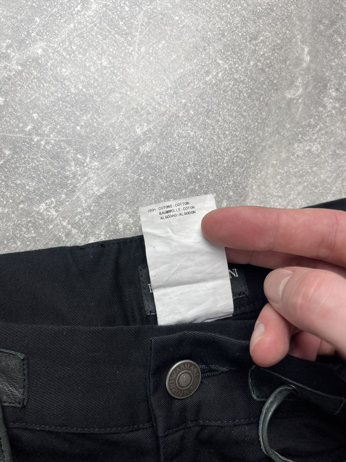 Emporio Armani Emporio Armani Technical Cargo Pants Black Size 50 Size US 34 / EU 50 - 12 Thumbnail