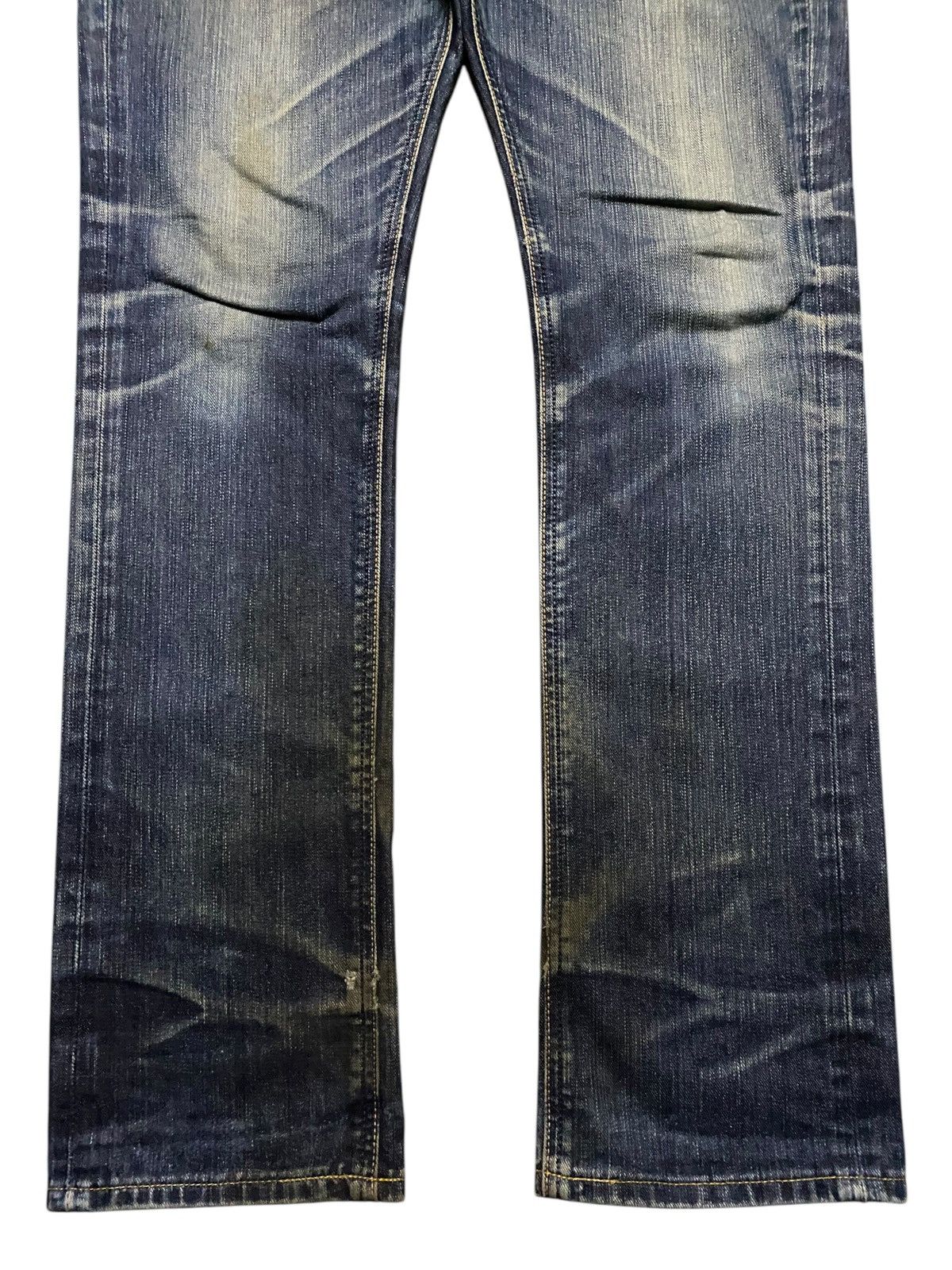 PPFM Vintage Lee Exclusive For RFAMS Faded Wash Loose Jeans Size US 35 - 5 Thumbnail