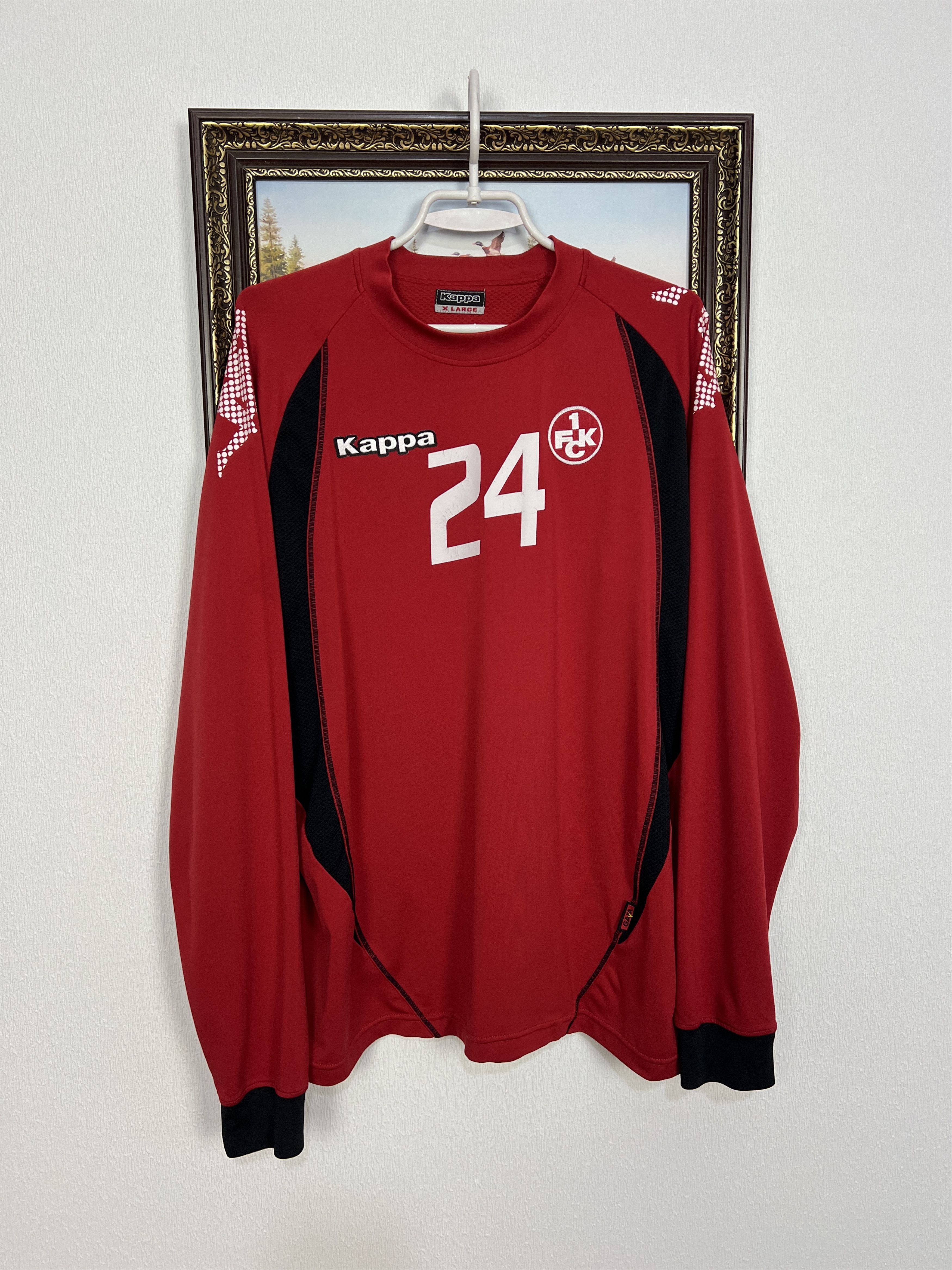 Kappa Kaiserslautern Football Player Train Sweatshirt Track Top Size US XL / EU 56 / 4 - 1 Thumbnail