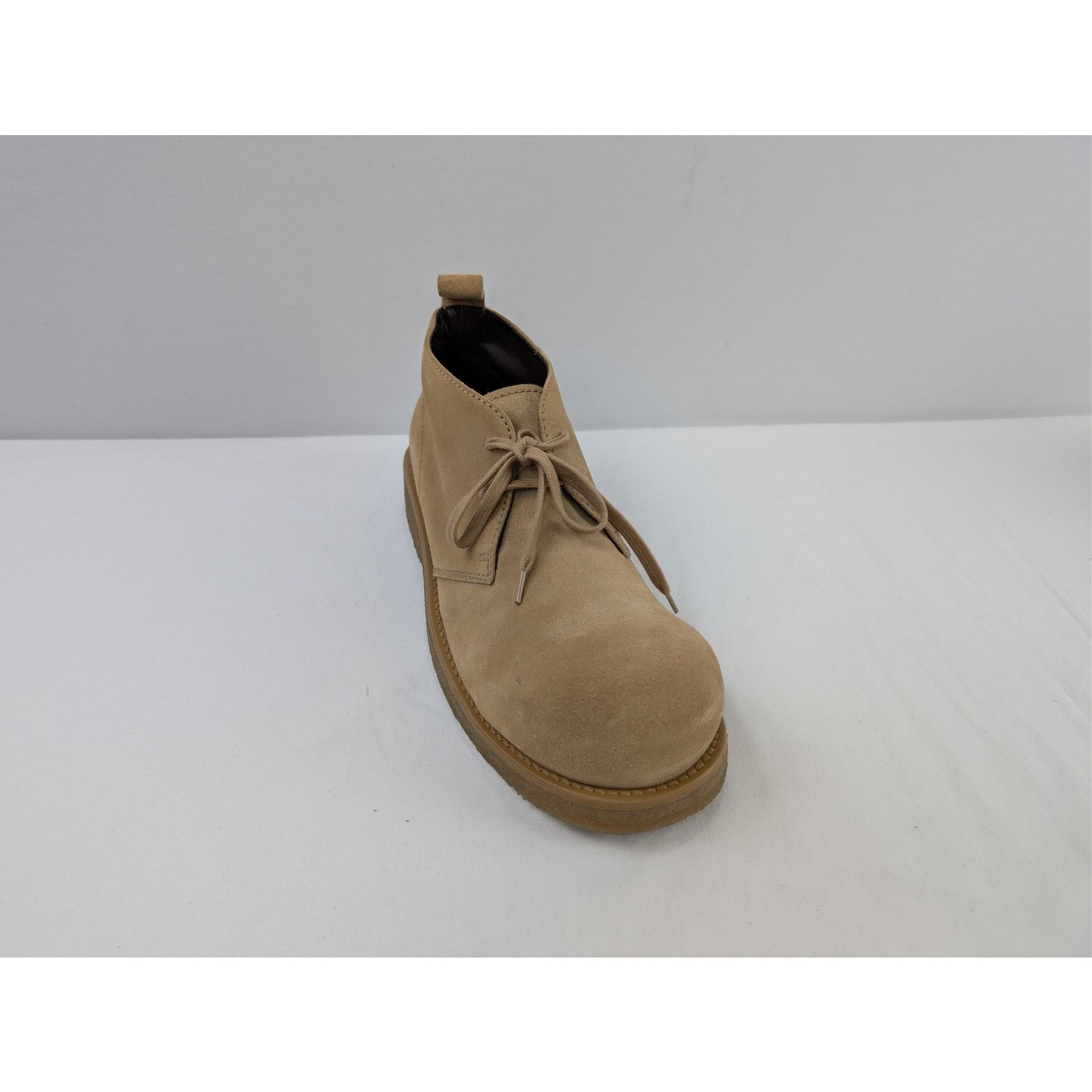 Bottega Veneta o1rshd1 Deep Nubuck Helium Ankle Boot in Camel Size US 12 / EU 45 - 3 Thumbnail