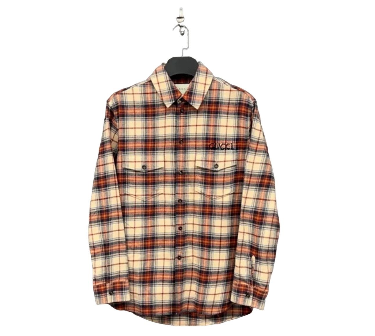 Gucci Gucci Paramount Plaid Flannel Shirt 48 Size US M / EU 48-50 / 2 - 1 Thumbnail