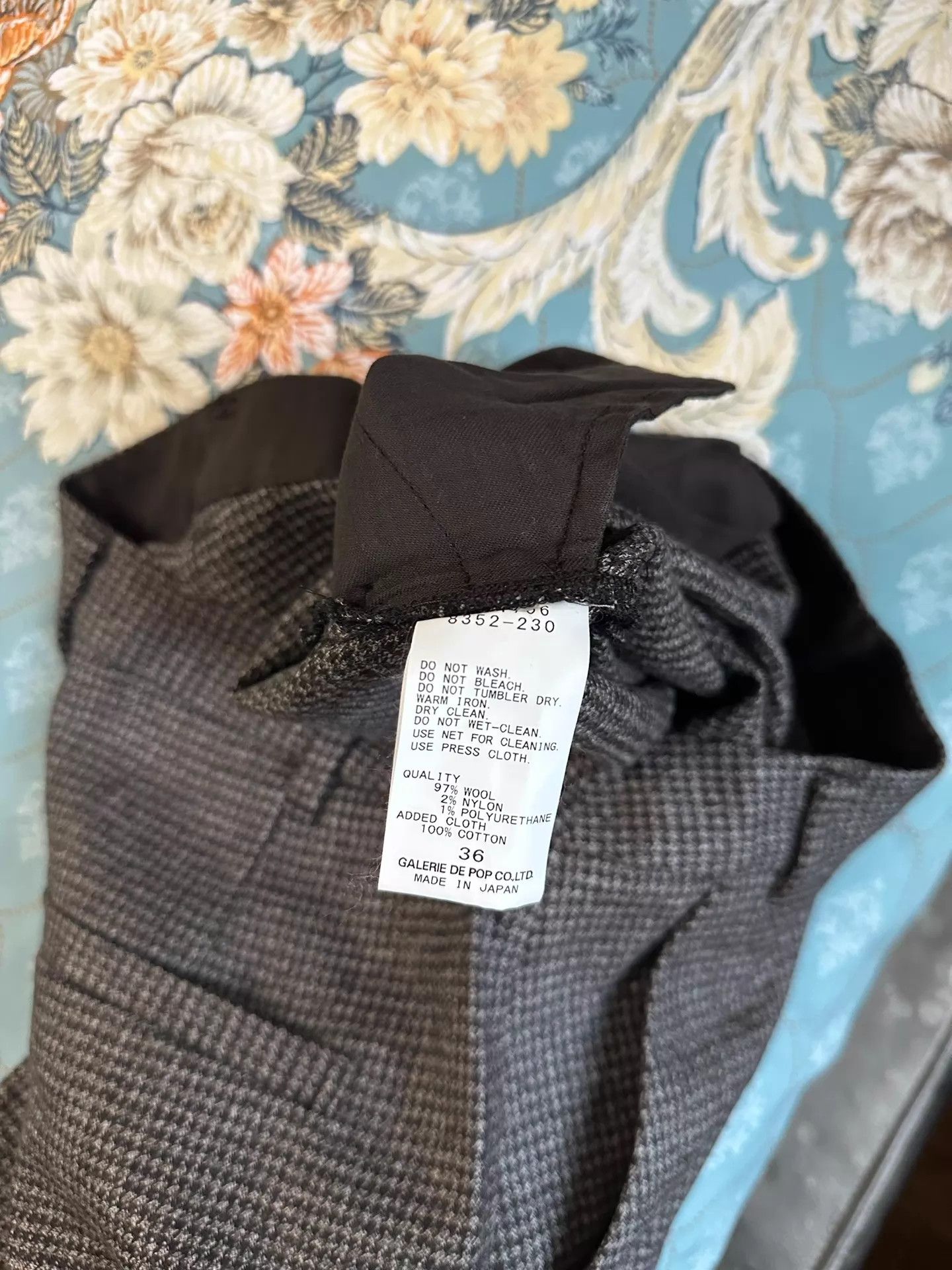 Pas de Calais Pas de calais Wool Wide-Leg Pants 76-78 Waist 95% New Size 25" / US 0 / IT 36 - 4 Thumbnail