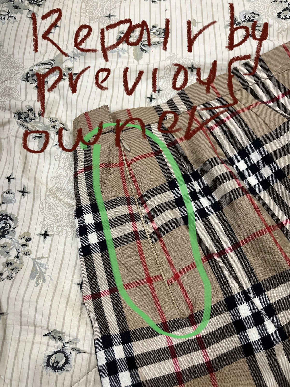 Burberry 🔥🔥🔥STEALS BURBERRY NOVA CHECK SKIRTS Size 34" / US 12 / IT 48 - 7 Thumbnail