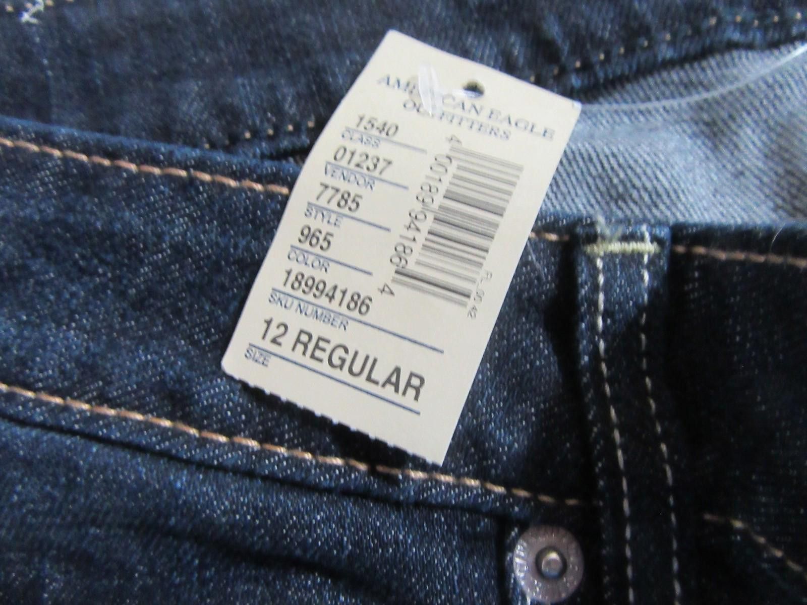 American Eagle Outfitters American Eagle Womens Skinny Denim Blue Jeans Size 12 NWT Size 34" / US 12 / IT 48 - 5 Thumbnail