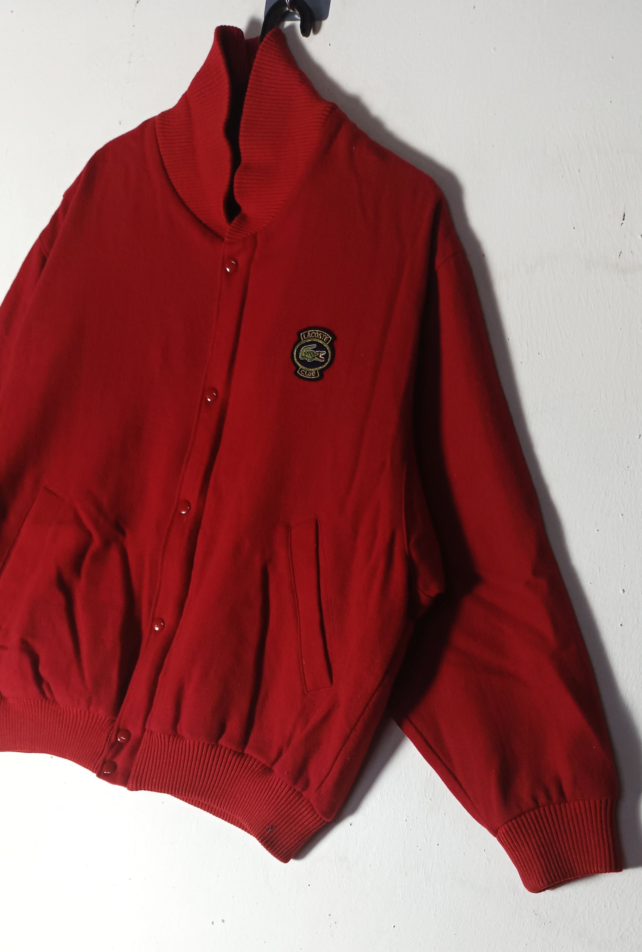 Lacoste RARE🔥 Chemise Lacoste Club Bomber Wool Jacket Size US L / EU 52-54 / 3 - 5 Thumbnail