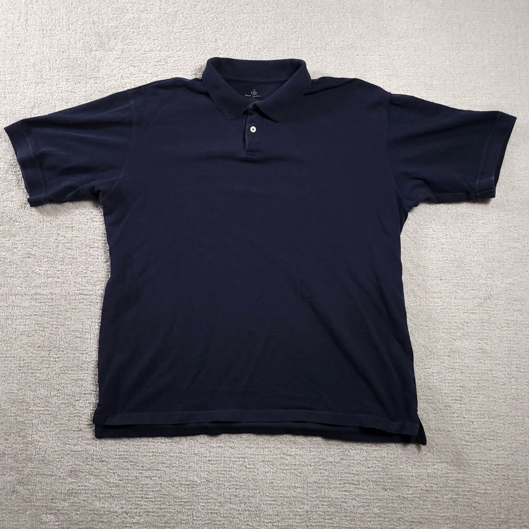 Vintage Footlocker Polo Shirt Mens XXL Blue Short Sleeve Size US XXL / EU 58 / 5 - 2 Thumbnail