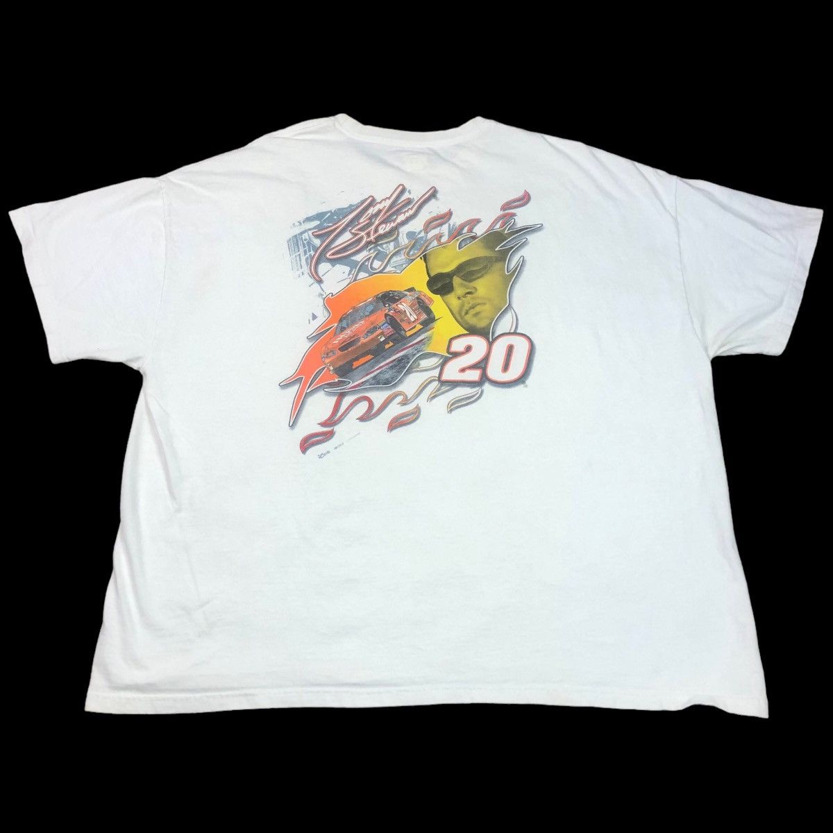 Chase Authentics Chase Authentics Tony Stewart NASCAR White Shirt Adult 2XL Size US XXL / EU 58 / 5 - 6 Thumbnail