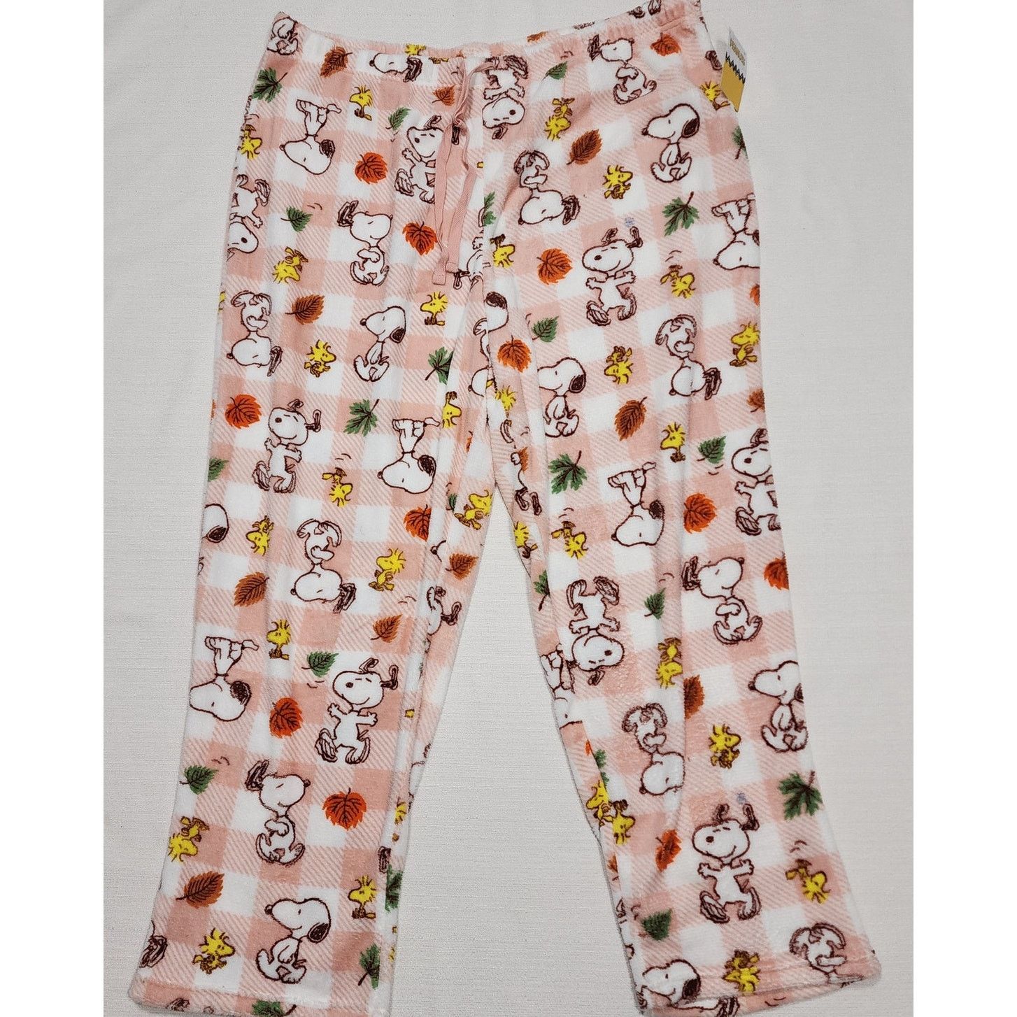 Peanuts Snoopy and Woodstock Fall pajamas women's 2X Size 36" / US 14 / IT 50 - 1 Thumbnail