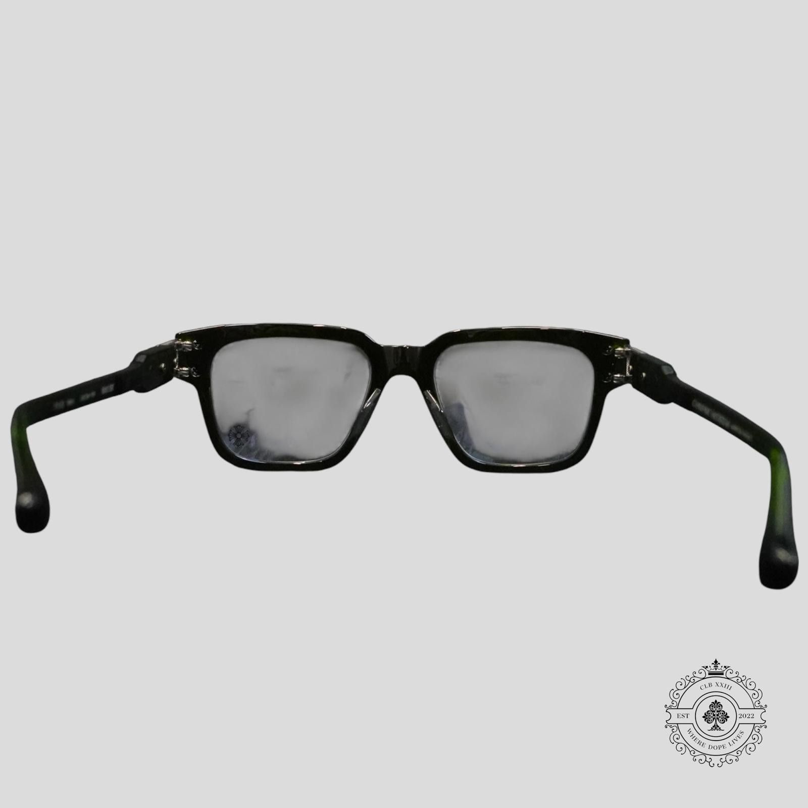 Chrome Hearts Chrome Hearts Bulge Glasses in Green/Silver Size ONE SIZE - 4 Thumbnail