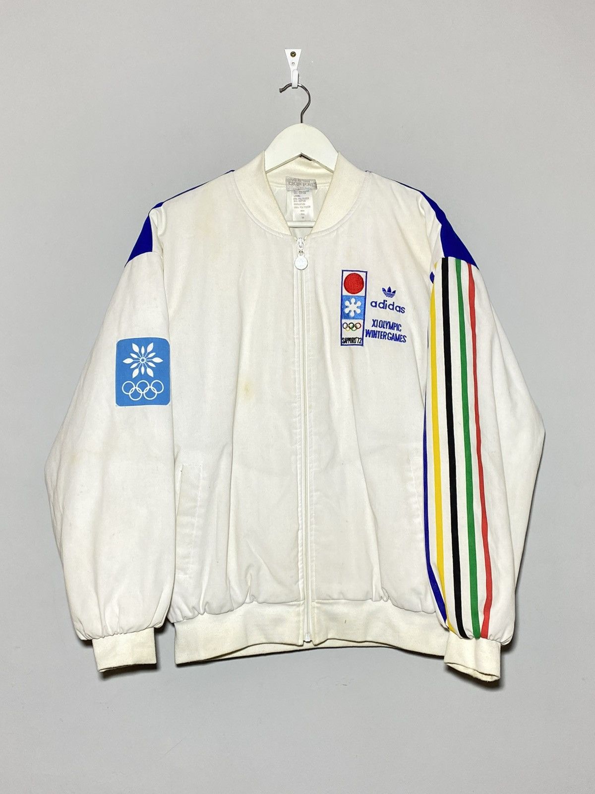 Adidas Adidas Olympic 1972 Sapporo Vintage Archive Bomber Jacket Size US M / EU 48-50 / 2 - 2 Thumbnail