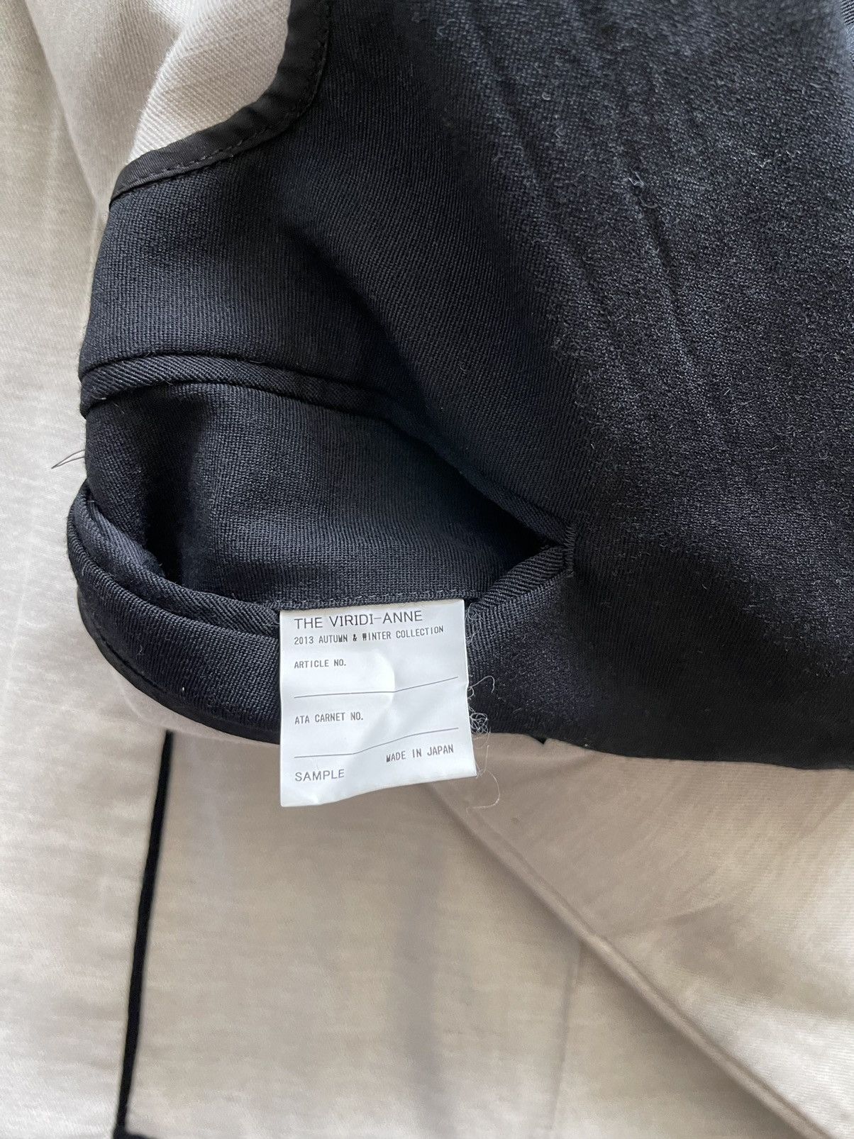 The Viridi-anne TVA 2013AW Collarless Sample Jacket Size US M / EU 48-50 / 2 - 6 Thumbnail