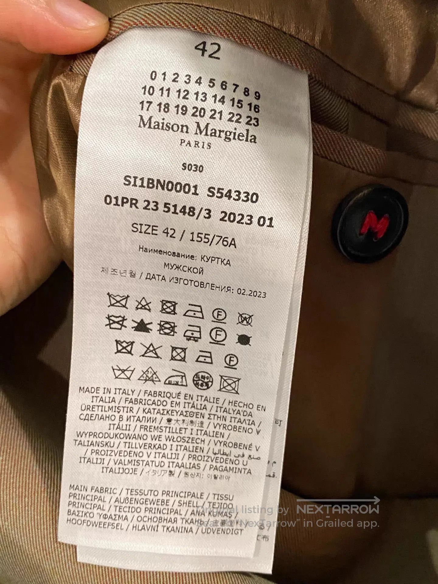 Maison Margiela Multi Color Light Jacket . Size US XS / EU 42 / 0 - 5 Thumbnail