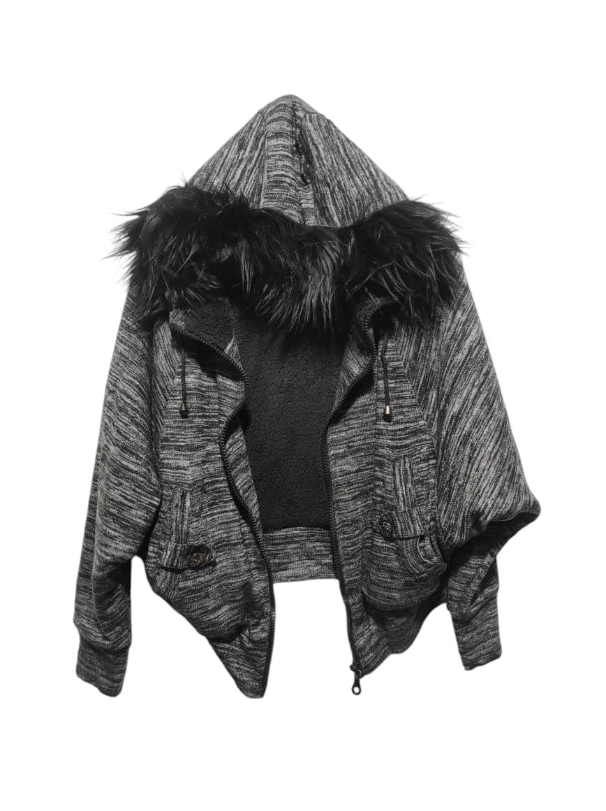 Hysteric Glamour Sureve Batwing Sherpa Zip Fur Hoodie lgb style Size US M / EU 48-50 / 2 - 1 Thumbnail