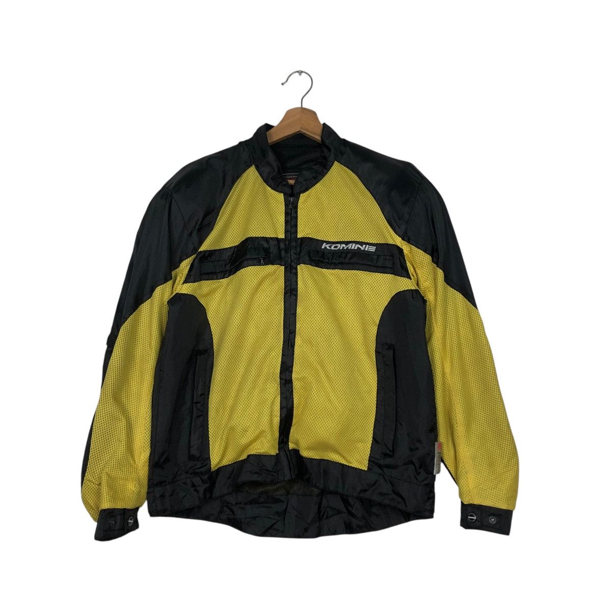 Japanese Brand 🔥VINTAGE BIKER JACKET MOTORCYCLE KOMINE PADDING SAFEY CARGO Size US L / EU 52-54 / 3 - 3 Thumbnail