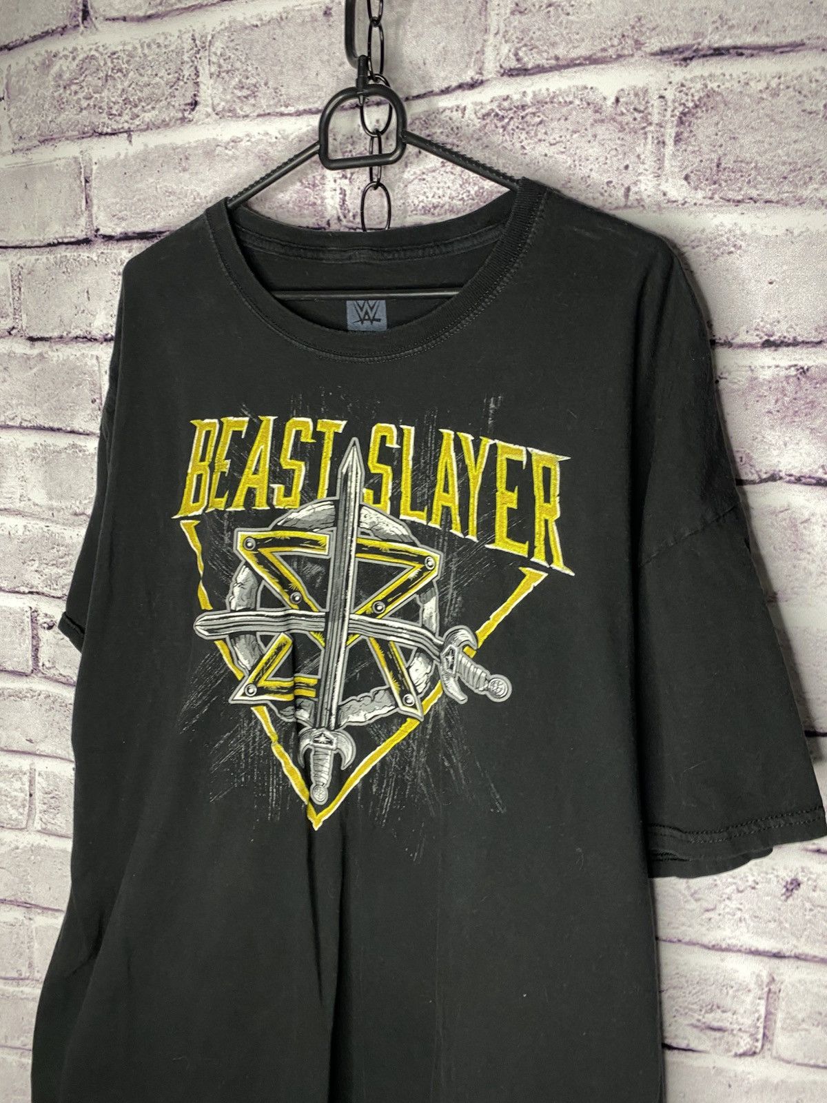 WWE Men's WWE T-Shirt Seth Rollins Beast Slayer Designer Tee Size US XXL / EU 58 / 5 - 2 Thumbnail