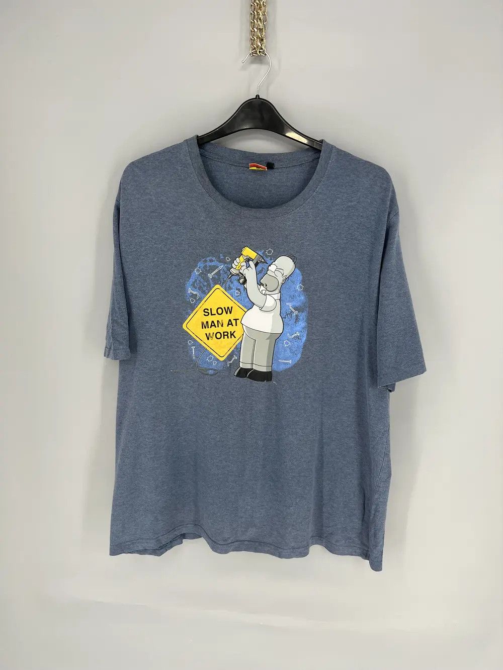Other intage The Simpsons “Slow man at work” T-shirt size:XXXL Size US XXL / EU 58 / 5 - 1 Thumbnail