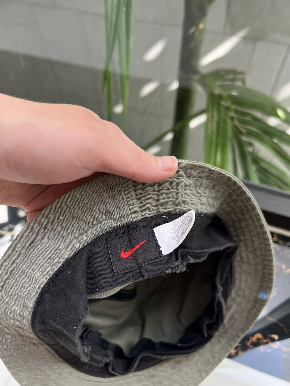 Nike 90s Nike Swoosh Vintage Y2K Bucket Retro Hat Size ONE SIZE - 5 Thumbnail
