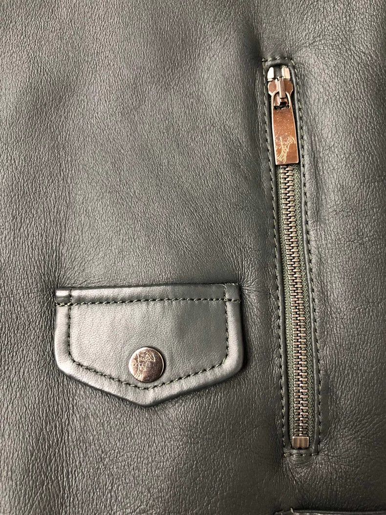 Versace Versace Fur one-piece leather jacket Size US M / EU 48-50 / 2 - 5 Thumbnail