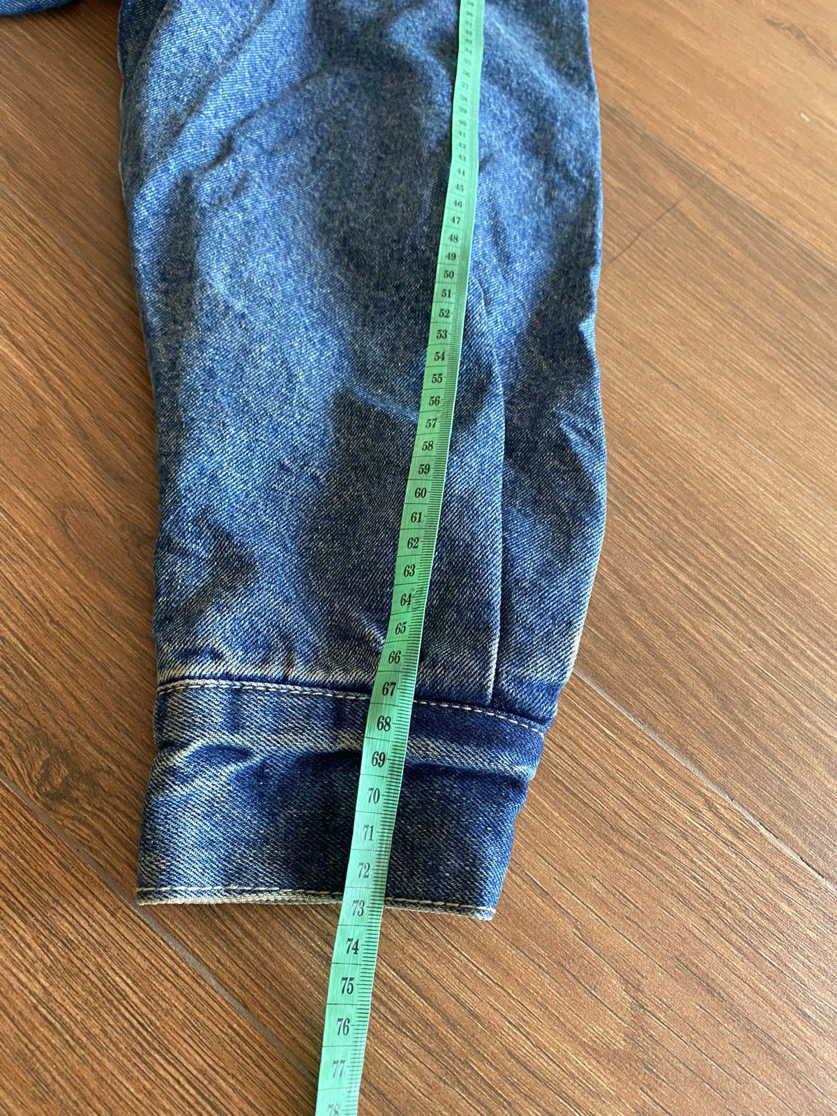 Vintage × Wrangler VTG 90s Wrangler Auth Western jacket jeans denim mens Large Size US M / EU 48-50 / 2 - 15 Thumbnail