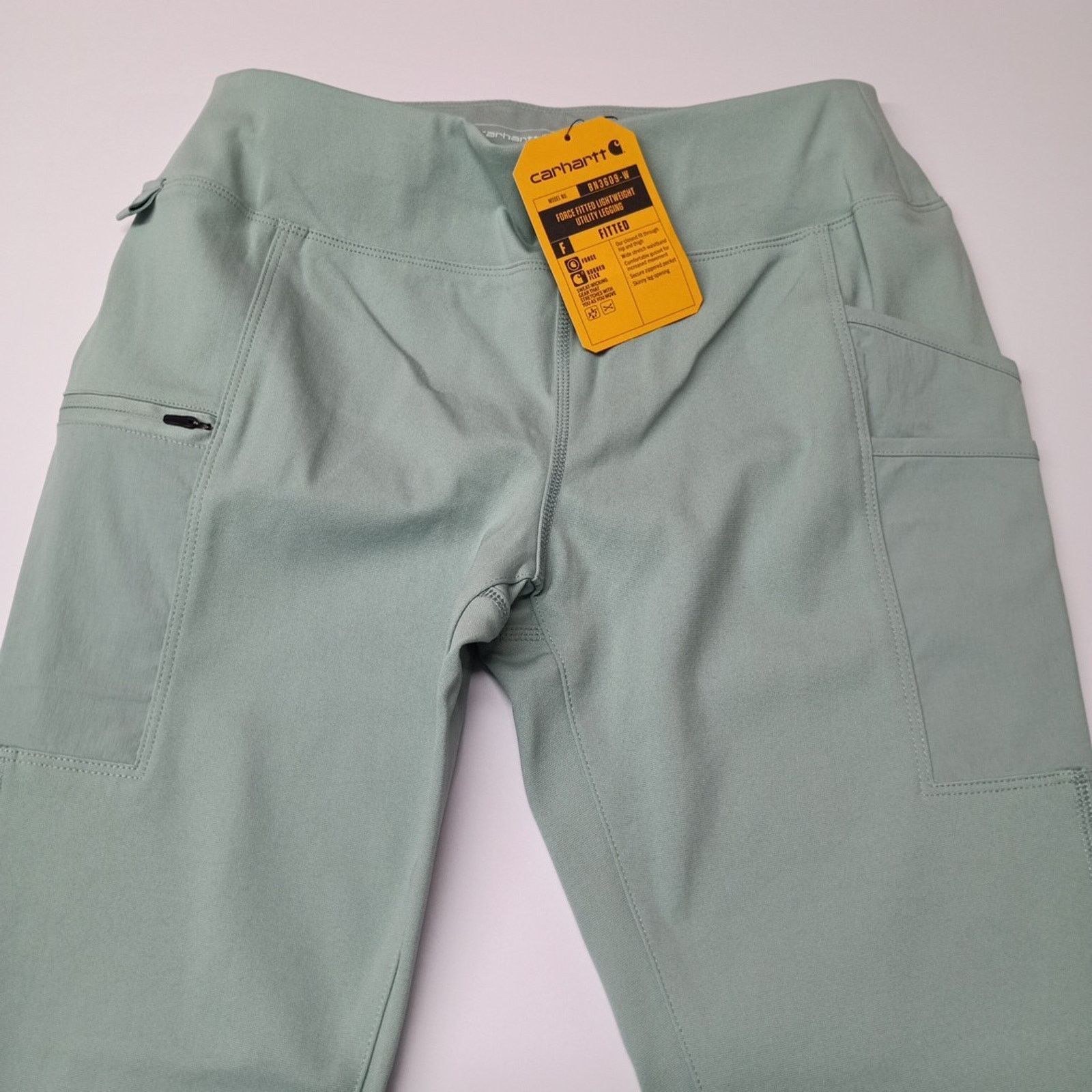 Carhartt Carhartt Women’s Leggings Fitted Utility Size M Mint Green Size 29" - 3 Thumbnail