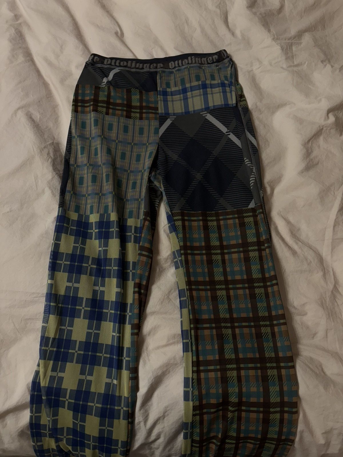 Ottolinger Plaid print pants Size 32" / US 10 / IT 46 - 3 Thumbnail