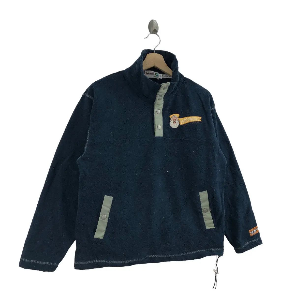 Vintage Vtg 1984 SANTA WORLD CAPTAIN Synchilla Fleece Jacket Snap Size S / US 4 / IT 40 - 6 Thumbnail