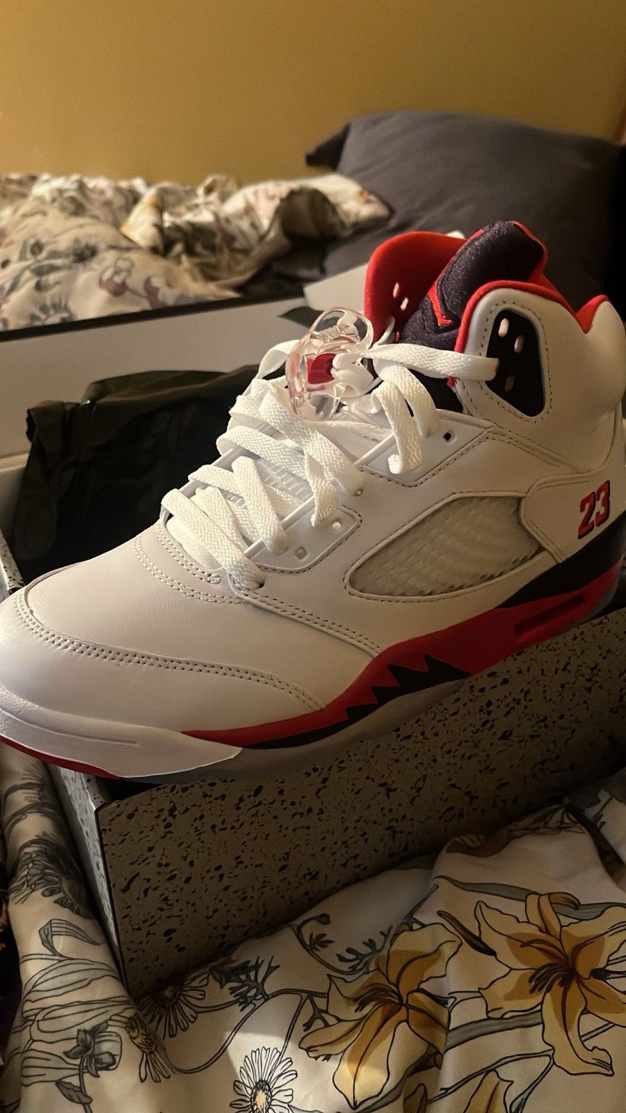 Jordan Brand Fire red jordan 5 Size US 9.5 / EU 42-43 - 10 Thumbnail