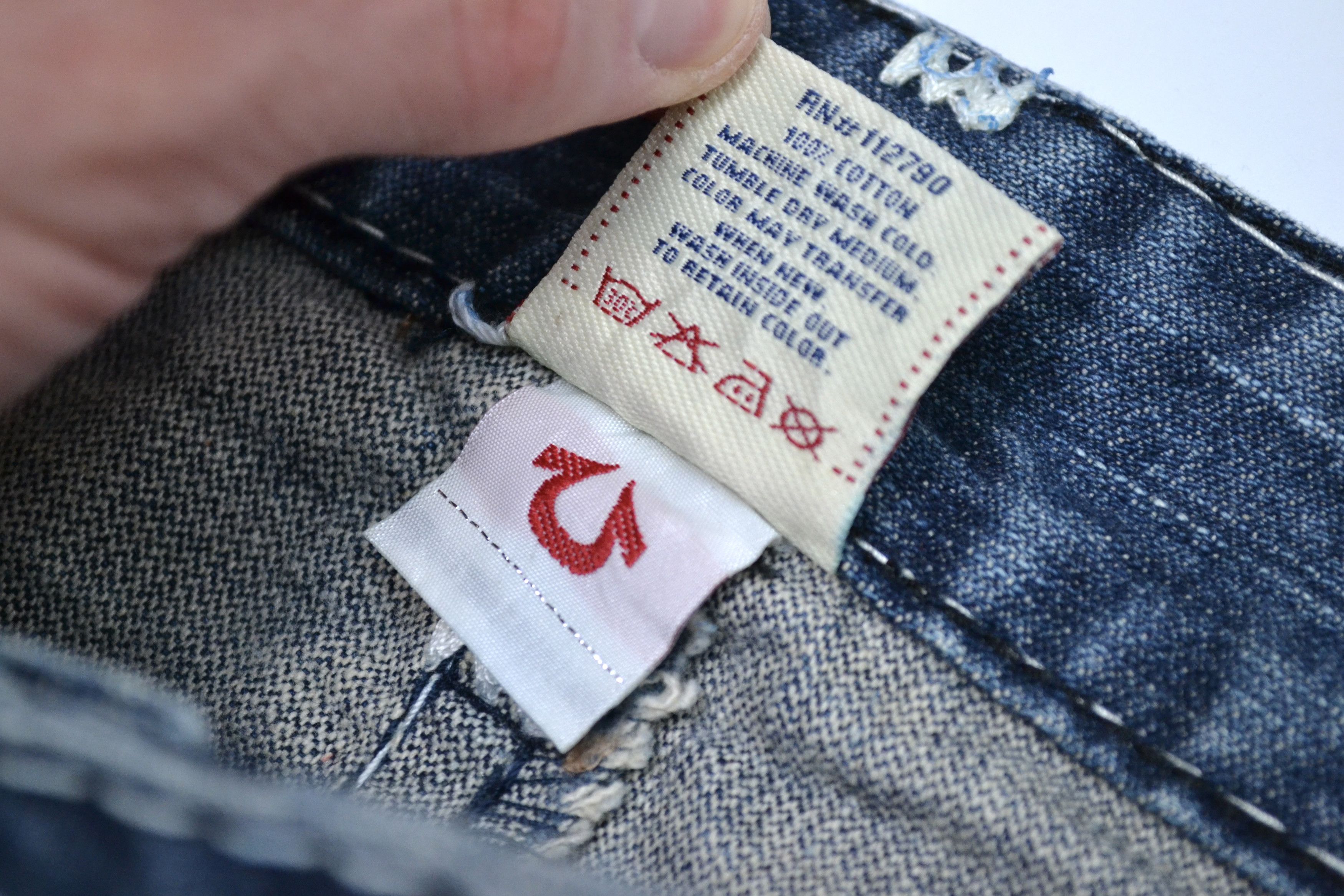True Religion True Religion Billy Embroidered Men’s Blue Jeans Size US 38 / EU 54 - 7 Thumbnail