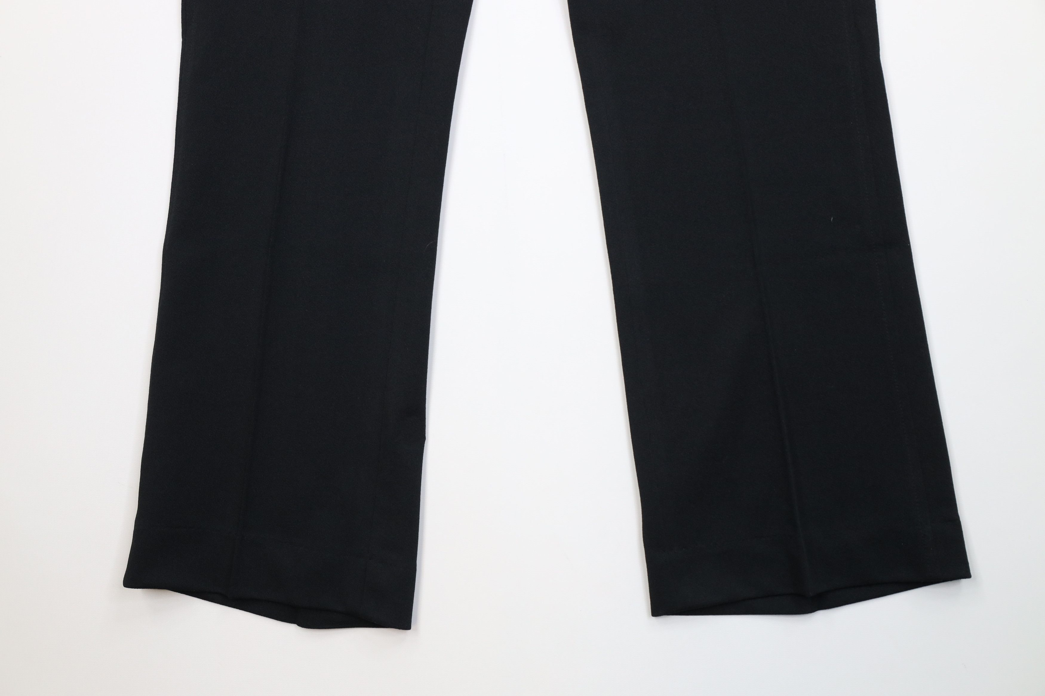 Vintage Vintage 70s Streetwear Flared Wide Leg Chino Pants Black USA Size US 36 / EU 52 - 4 Thumbnail