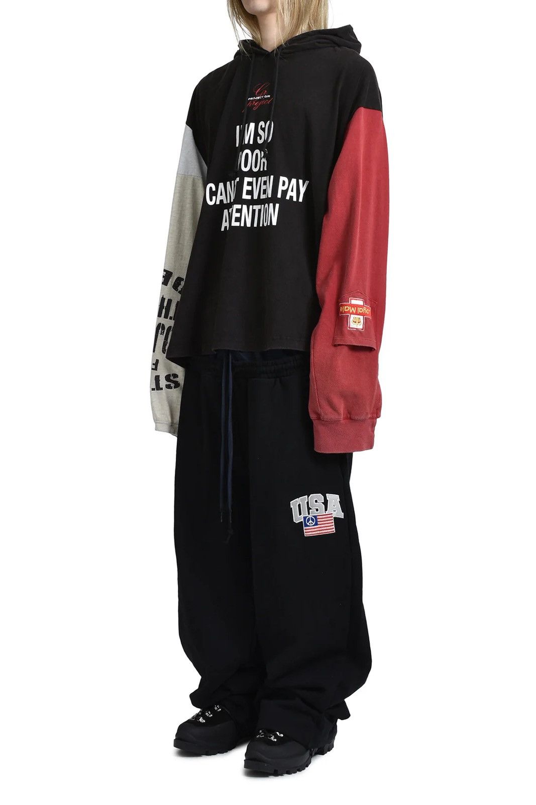 PROJECT G/R PROJECT G/R RECONSTRUCTED LONG SLEEVE Hoodie size 1 Size US S / EU 44-46 / 1 - 4 Thumbnail