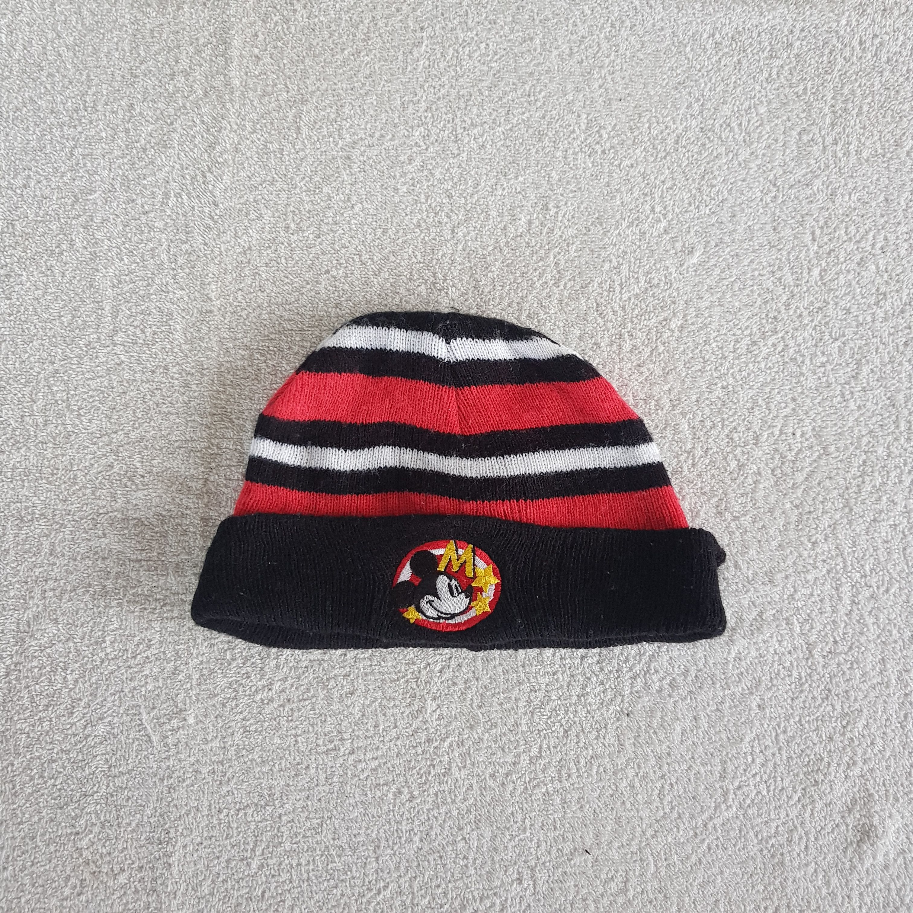 Mickey Mouse Vintage Mickey Mouse Beanie Disney Cartoon Snow Caps Hats. Size ONE SIZE - 5 Thumbnail