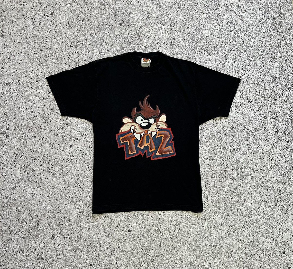 Cartoon Network × Vintage Vintage Warner Bros Looney Tunes 2002 Taz T-Shirt Size US XL / EU 56 / 4 - 3 Thumbnail