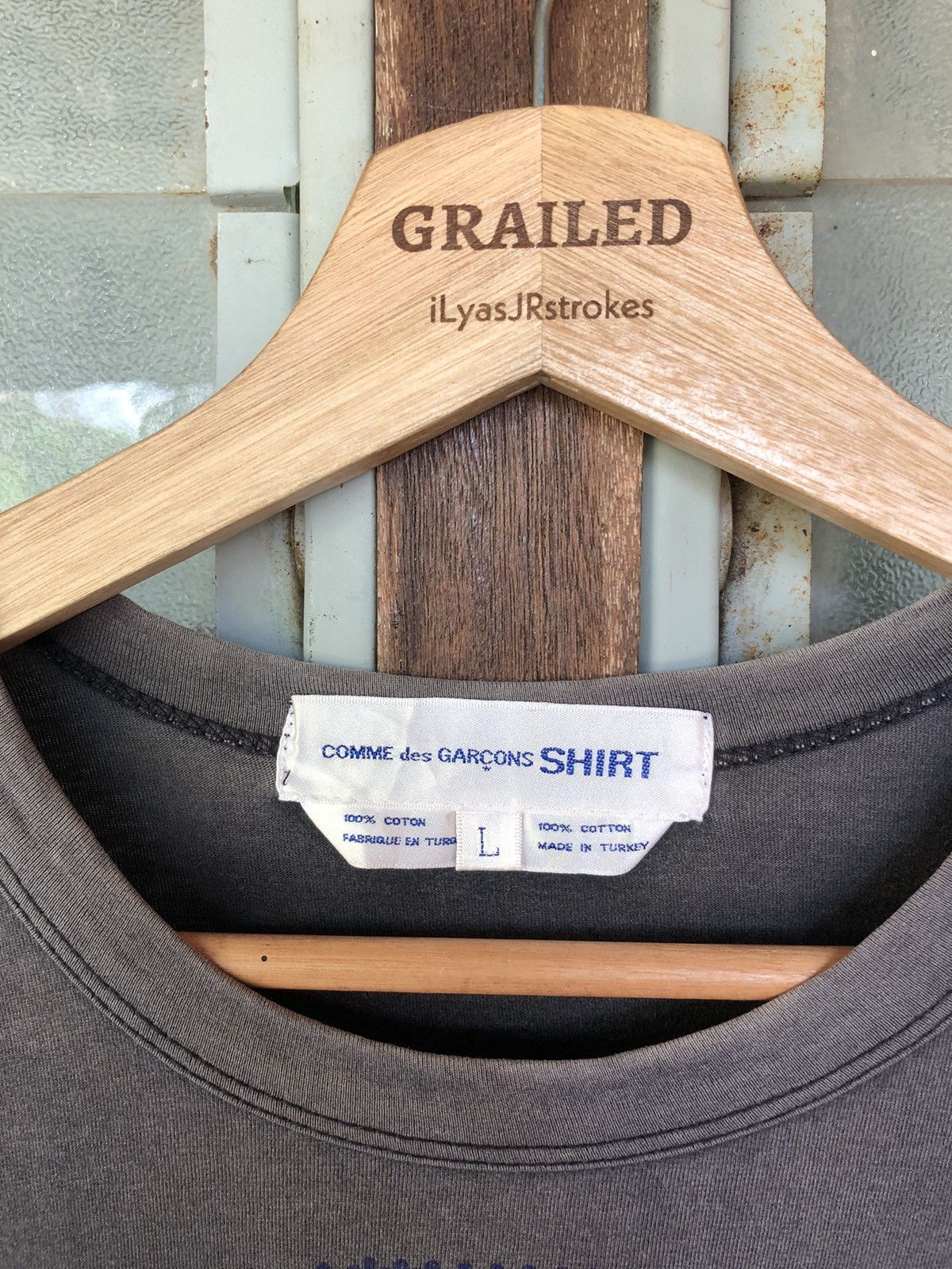 Comme des Garcons Vintage Comme Des Garçons 2001 ete Japanese Design Faded Tee Size US L / EU 52-54 / 3 - 13 Thumbnail