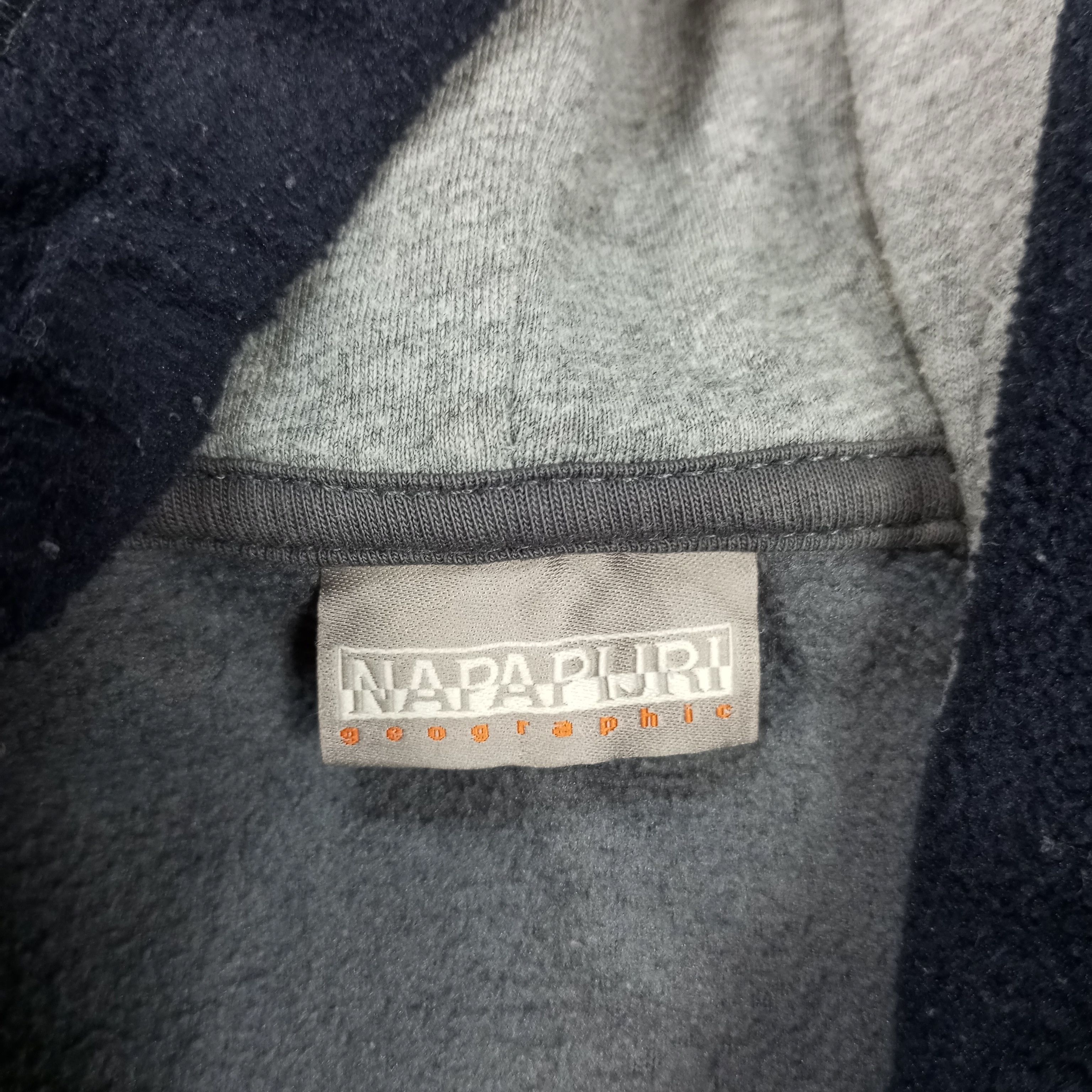 Napapijri × Vintage Napapijri Streetwear Style Nice Design Zipper Hoodies Size US S / EU 44-46 / 1 - 6 Thumbnail