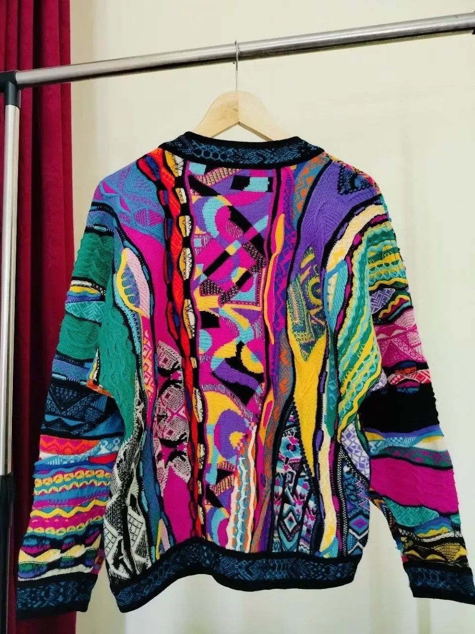 Coogi COOGI Classic Authentic Vintage Grandpa Sweater 3D Pattern Size US XS / EU 42 / 0 - 3 Thumbnail