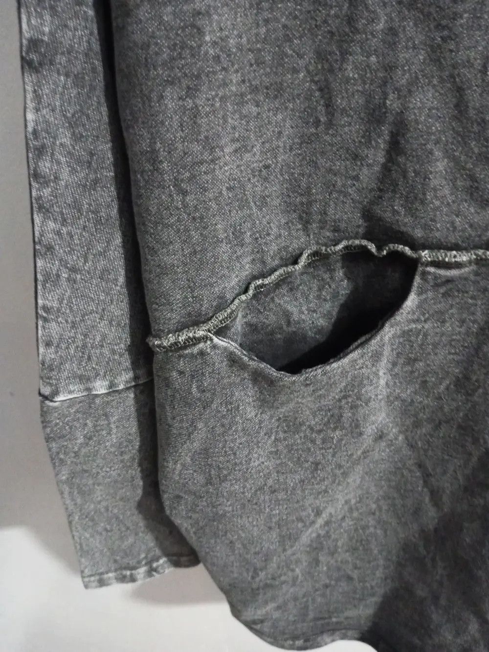 If Six Was Nine × Japanese Brand × Le Grande Bleu (L.G.B.) Vintage pattern Torso denim stretch fur hoodies Size US L / EU 52-54 / 3 - 7 Thumbnail