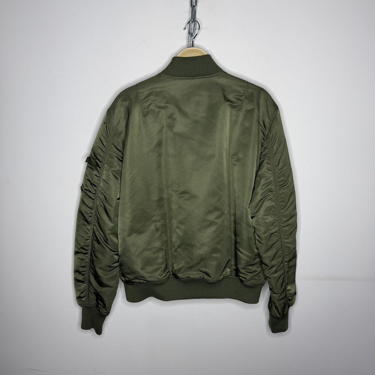 Alpha Industries Vintage Alpha Industries Bomber Vest CWU MA-1 Jacket Rare Size US XL / EU 56 / 4 - 6 Thumbnail
