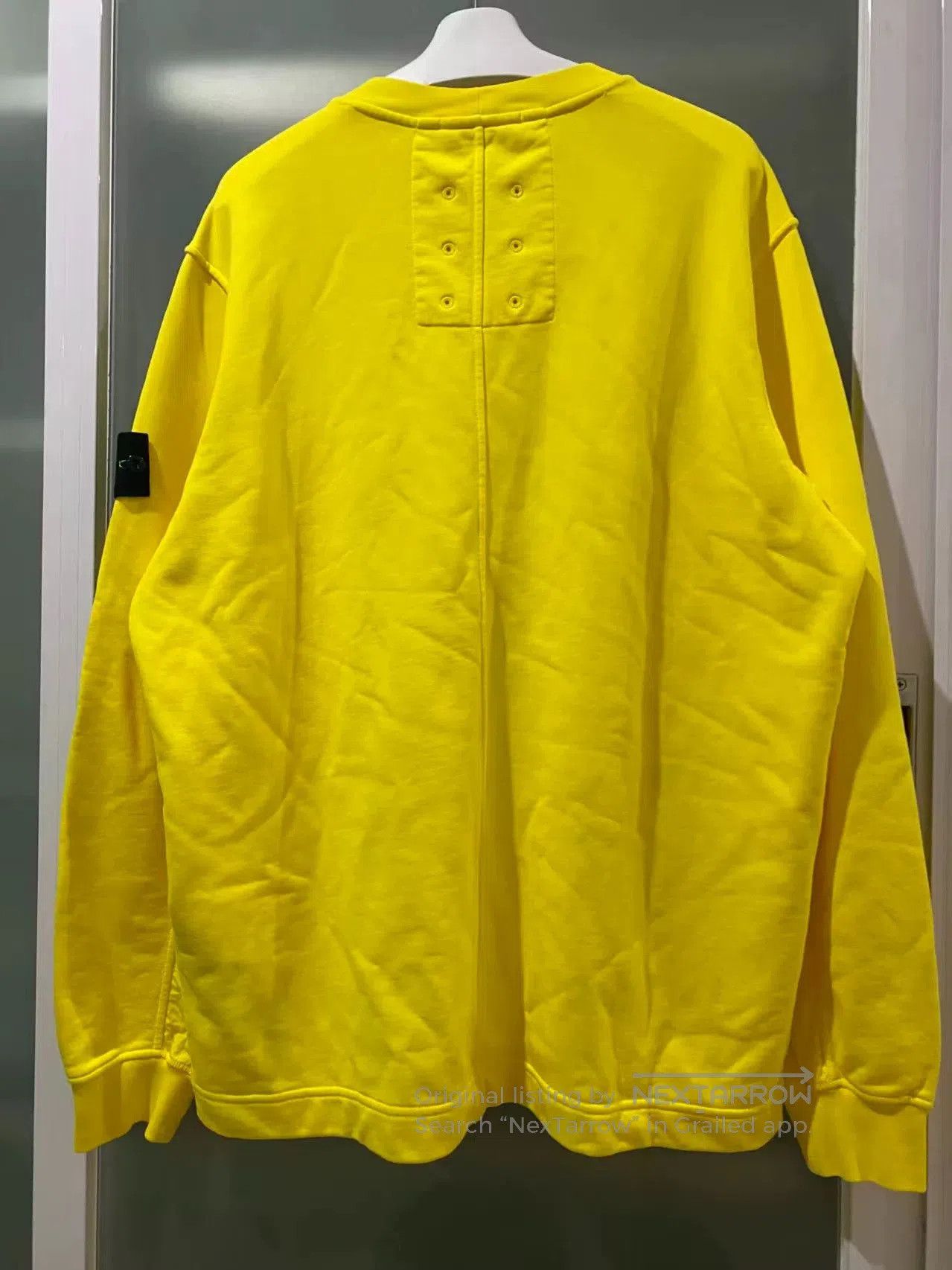 Stone Island yellow long sleeve sweatshirt with tags. Size US XL / EU 56 / 4 - 2 Thumbnail