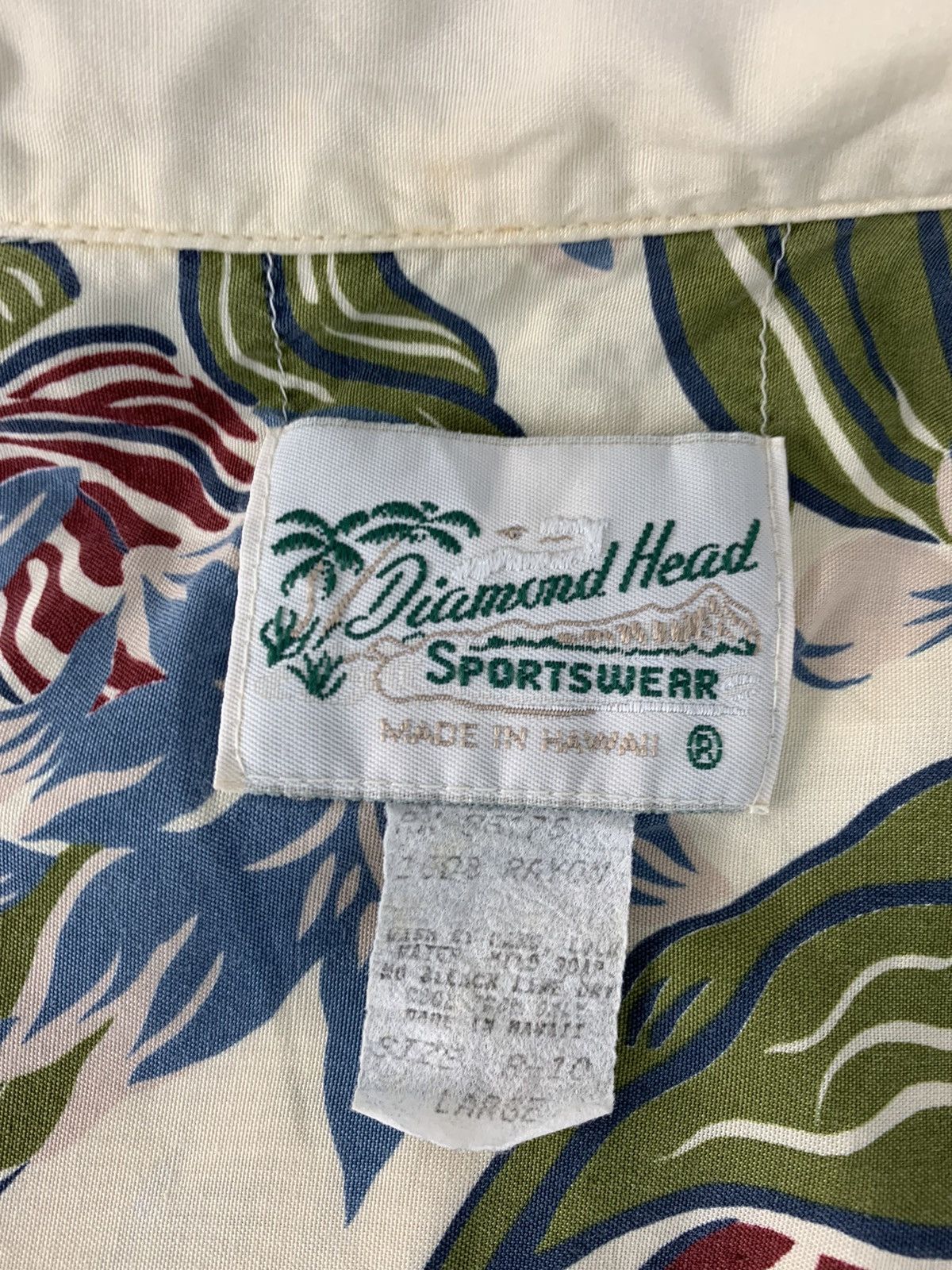 Sun Surf Vintage Diamond Head Sportswear Floral 100% Rayon Shirt Size US XL / EU 56 / 4 - 6 Thumbnail
